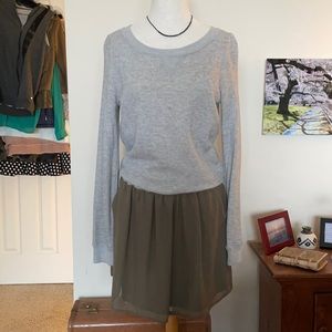 Selecta Anthropology sweatshirt mini dress size M